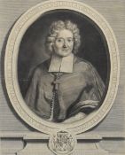 AFTER DESMARES - COPPER ENGRAVED PORTRAIT OF FRENCH PRIEST