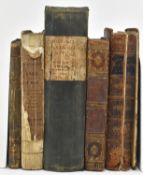 18TH & 19TH CENTURY WORKS. COLLECTION OF BOOKS