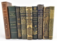 DECORATIVE CLOTH BINDINGS. 9 WORKS INCL. HUGH THOMSON EDS