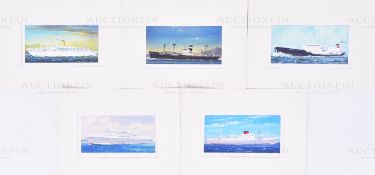 RICHARD WARD - PLAYER'S (1960) - SHIPPING - ORIGINAL ARTWORK