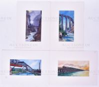 W.A. & A.C. CHURCHMAN (1937) - ORIGINAL CIGARETTE CARD ARTWORK
