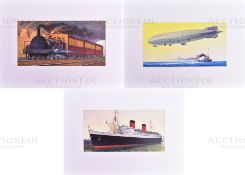 MARDON SON & HALL - BRITISH MODES OF TRANSPORT - ORIGINAL ARTWORKS