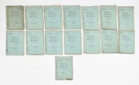 PITMAN, ISAAC. 1898 PITMAN'S SHORTHAND DICTIONARY IN ORIG. PARTS