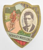 BAINES GOLD MEDAL FOOTBALL CARDS. STANLEY WHEELERS CARD