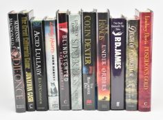 SIGNED MODERN FICTION. COLLECTION OF ELEVEN BOOKS