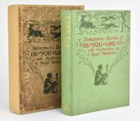 THOMSON, HUGH (ILLUS.) C1910 SHAKESPEARE'S AS YOU LIKE IT IN BOX