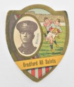 BAINES GOLD MEDAL FOOTBALL CARDS. BRADFORD SHIELD CARD