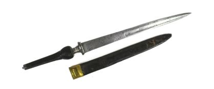 18TH CENTURY FRENCH REVERSIBLE HILT PLUG BAYONET