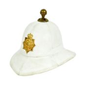 20TH CENTURY ROYAL MARINES BAND WOLSELEY PITH HELMET