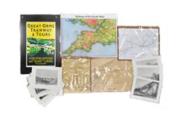 RAILWAYANA - COLLECTION OF RAILWAY MAPS & POSTERS