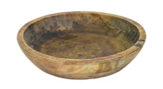 MAHATMA GANDHI - (1869-1948) - WOODEN FOOD BOWL