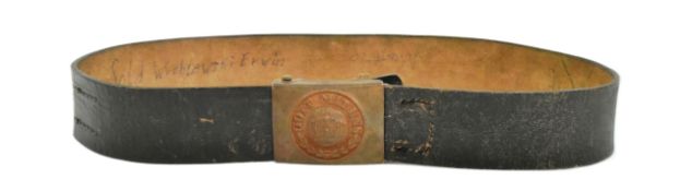 WWI FIRST WORLD WAR IMPERIAL GERMAN ARMY BELT BUCKLE