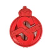 WWII SECOND WORLD WAR SALVAGE STEWARD BADGE