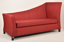LARGE CONTEMPORARY DESIGNER CHAISE LOUNGE SOFA