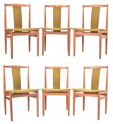 HENNING SORENSEN - MATCHING SET OF SIX DANISH DINING CHAIRS