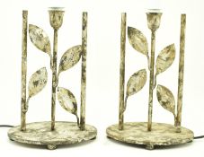 VILLAVERDE - PAIR OF ITALIAN HIGH-END DESIGNER TABLE LAMPS