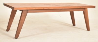 MID CENTURY BRITISH DESIGNER TEAK LONG JOHN COFFEE TABLE