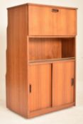 MID CENTURY BRITISH DESIGN TEAK COCKTAIL / DRINKS BAR