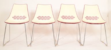 CALLIGARIS CONNUBIA - SET OF FOUR ITALIAN DINING CHAIRS