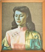 AFTER VLADIMIR TRETCHIKOFF - MISS WONG - MID CENTURY PRINT