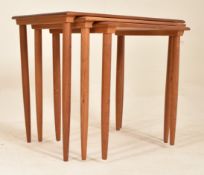 BRAMIN - MID CENTURY DANISH DESIGNER NEST OF TABLES