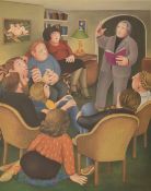 BERYL COOK (1926-2008) - 'POETRY READING' - LIMITED EDITION PRINT