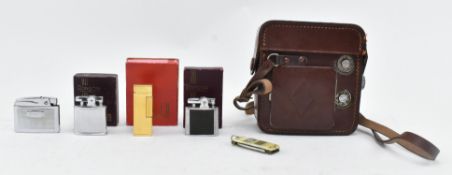 DUNHILL, RONSON ETC - COLLECTION OF FOUR VINTAGE LIGHTERS