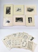 COLLECTION OF 19TH CENTURY ILLUSTRATED STEEL ENGRAVED PLATES