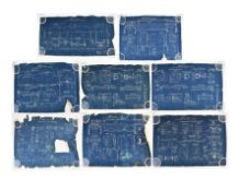 RAILWAYANA - COLLECTION OF VINTAGE BLUEPRINTS