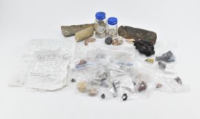 OF GEOLOGICAL INTEREST - COLLECTION OF ROCKS, MINERAL & FOSSILS
