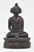 THAI EARLY / MID 20TH CENTURY BRONZE NINE FACED BUDDHA