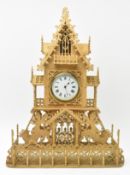 20TH CENTURY DOME CLOCK / SCROLL SAW CLOCK / 3D CLOCK