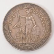 BOMBAY MINT SILVER BRITISH TRADE DOLLAR