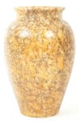 VICTORIAN MARBLE BALUSTER VASE