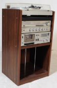 SHARP - VINTAGE 20TH CENTURY MUSIC STACKING SYSEM W/ SPEAKERS