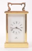 20HT CENTURY BRASS IMPERIAL CARRIAGE CLOCK