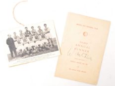 BRISTOL CITY FOOTBALL CLUB - SIGNED ANNUAL DINNER PAMPHLET
