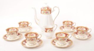 ROYAL ALBERT - LADY HAMILTON - VINTAGE TEA / COFFEE SERVICE