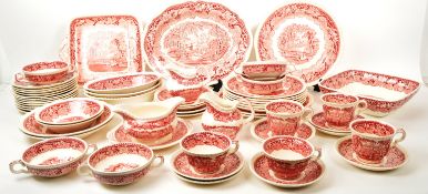 COLLECTION OF MASONS ENGLISH IRONSTONE VISTA DINNER SERVICE