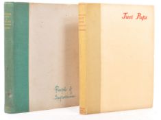 TWO VINTAGE 20TH CENTURY ILLUSTRATED BOOKS