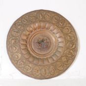 LARGE EARLY 20TH CENTURY INDIAN COPPER CHARGER