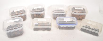 UNITED KINGDOM - LARGE EXTENSIVE COLLECTION OF COPPER PENNIES
