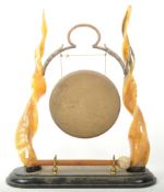 20TH CENTURY CHINESE HORN TABLE GONG