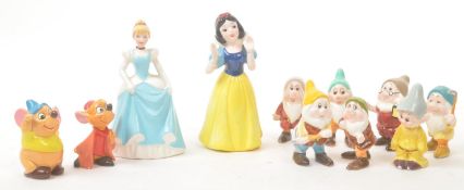 COLLECTION OF 20TH CENTURY DISNEY CERAMIC FIGURINES
