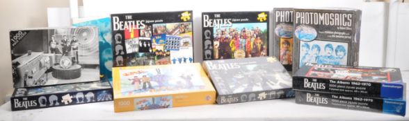 THE BEATLES - COLLECTION OF THIRTEEN JIGSAW PUZZLES