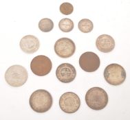 COLLECTION OF 1890S SOUTH AFRICAN REPUBLIC .925 SILVER COINS