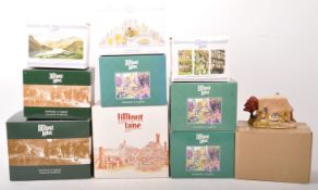 LILLIPUT LANE - COLLECTION OF 20TH CENTURY RESIN COTTAGE MODELS