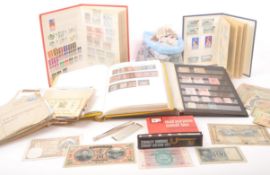 TWO PENNY BLACK STAMPS & COLLECTION OF OTHER EXAMPLES