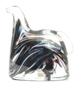 ANNA EHRNER FOR KOSTA BODA - CONTEMPORARY HORSE PAPERWEIGHT