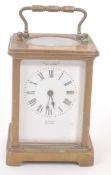 WILLIAM PEARCE BRIGHTON - THE AKRAT BRASS CARRIAGE CLOCK